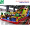 exciting popular inflatable games for children Boonie Bears inflatable slide park, outdoor playground kids toy slide