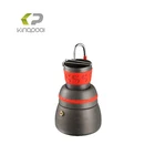 Hot hiking outdoor stove top personalized moka camping coffee pot with cup