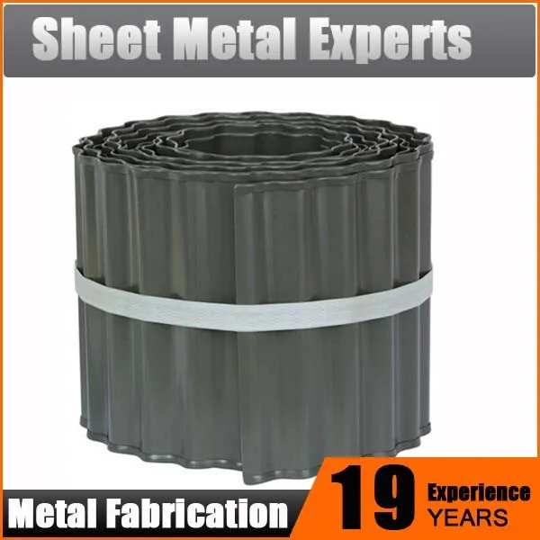 Wholesale Heavy Duty Corrugated Galvanized Metal Garden Edging In Rolls