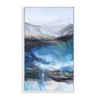Home Decorations Canvas Wall Art Framed Prints Abstract Color Stretched Paintings