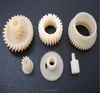white color reduce noise uhmwpe plastic gear fabricator for Chemical Machinery