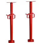Painted Adjustable Construction Building Used Steel Scaffolding Shoring Prop