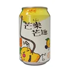 Hot Sale 310ml Can(tinned) Fruit Juice Drink with pulp