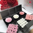 Decorative Flowers Wreaths Flower Preserved Roses JUNIO Grade a Good Quality Preserved Flower and Real Natural Eternal Preserved Roses As Gifts