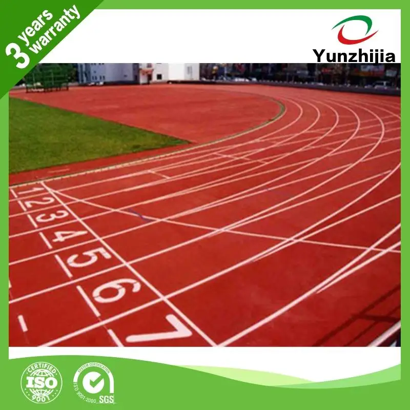 Factory direct sale outdoor rubber flooring for middle school