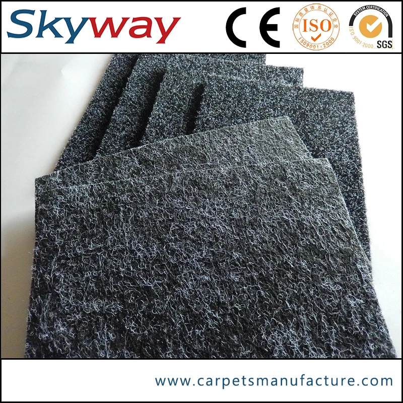 new style commercial high pile carpet tiles