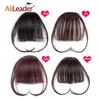 AliLeader 2018 Popular Hand-made 100% Human Hair Bangs Remy Cuticle Aligned Hair Extension