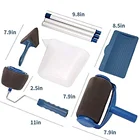 Paint Roller Brush Tools Set Wall Printing Kit