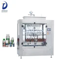 Automatic gravity liquid filler windshield washer fluid filling machine