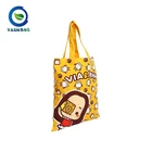 2018 Wholesale Reusable Promotion Custom Logo Printed Canvas Cotton Tote Bag