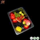 Fresh Cut fruit Packing Supermarket Use Clear Blister Disposable Plastic Fruit Tray