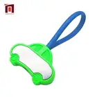 Karachi Blank Clear Car Plastic Attachment Keyring Keychain All In One