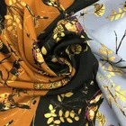 Fonesun-SK190 Hot Sale Luxury Soft custom print plain 100% polyester satin silk fabric for dress , Garment