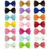 2019 Amazon Hot Selling Fashion Printing Solid Candy Color Charming Cheap Hair Bows Baby Girls Hair Clips