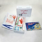 53pc white first aid box emergency box safety first aid kit
