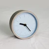 Creative Table Desk Alarm Clock concrete Clock No Ticking Xmas Gift