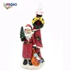 China wholesale custom party home decorations 24 hours timer Christmas Santa Claus shape electric led tea light candles