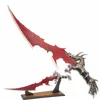 high quality fantasy dragon short sword with display