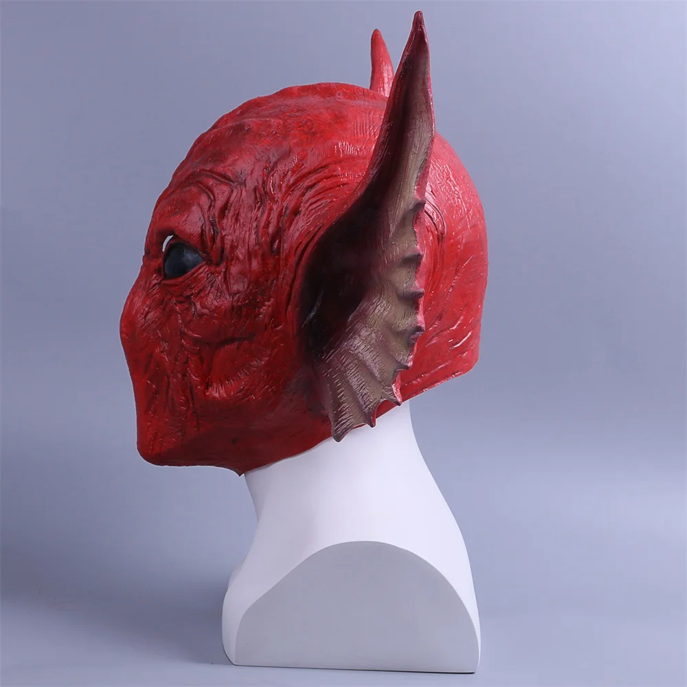 Mask Guardians of the Galaxy Vol. 2 Krugarr of LEM serpentine alien Full Head Latex Cosplay Masks Props Party Halloween (5)