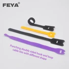 Colorful Nylon Hook and Loop Cable Ties
