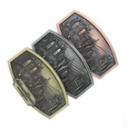 custom 3d building zinc alloy metal souvenir fridge magnet Selling in scenic spots