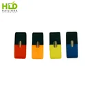 OEM pod vape cartridge with custom packaging colorful cap cbd vape pods