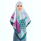 Printed Floral Pattern Soft Woman Scarves Lady Long Hijab