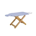 2019 trending amazon wooden folding ironing board with iron rest WD-2