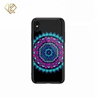 Kingxbar Custom Tempered Glass Cell Phone Mobile Cover Hard Phone Case for iPhone X 8 7 Plus 6s