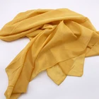 Top quality women square head hijab turkey scarf cotton dubai