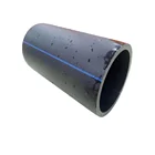 black color hdpe pipe hdpe polyethylene pipe for water supply top of Industry