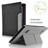 Customized Leather Tablet Cover With Hand Belt Holder Stand Function Smart Case For Apple iPad Mini Pro Air
