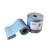 200pcs Industrial Disposable Wiping Machine Cleaning Dust Blue Jumbo Paper Wipe Rolls