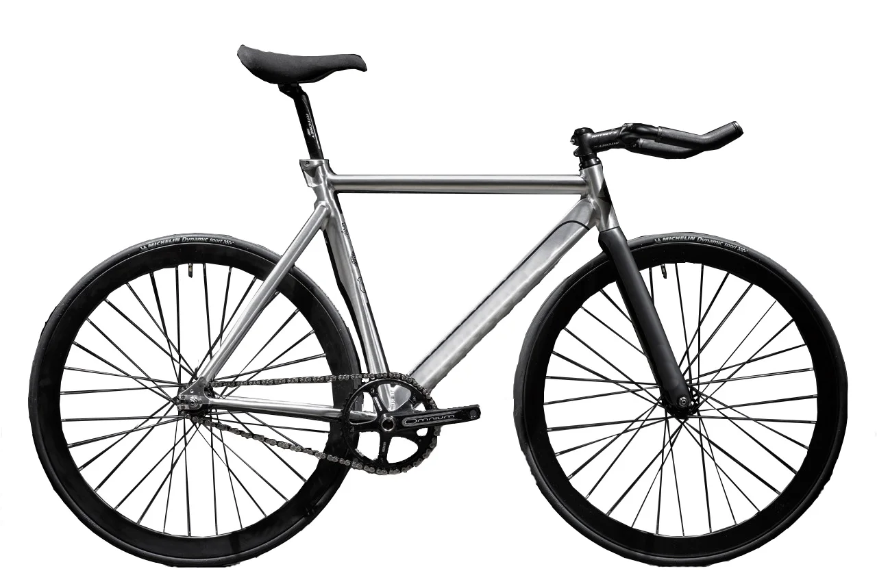 aluminum fixie bike
