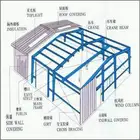low cost prefab steel structure warehouse/workshop/office