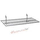 multifunction display metal hanging wire grid shelves