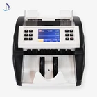 world mix denomination multi currency money counter banknote counter machine bill value counter