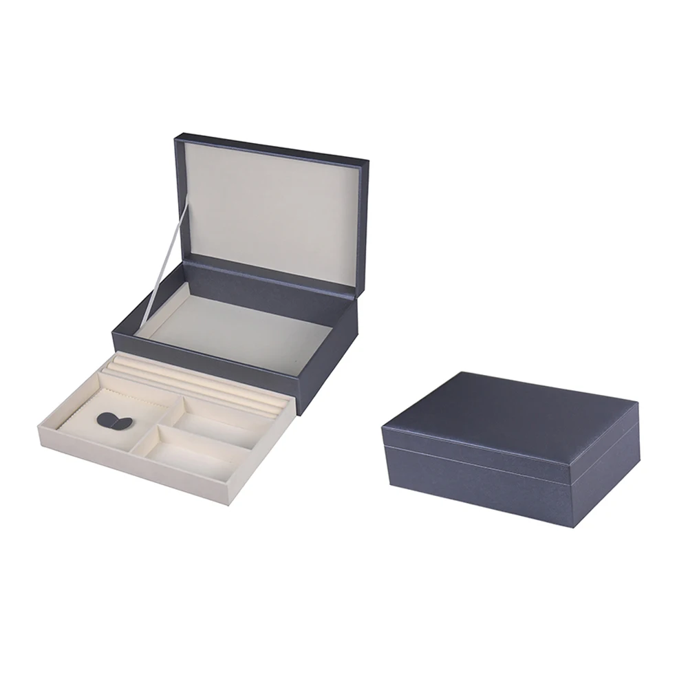 hot selling jewelry display tray fancy leather jewelry gift b