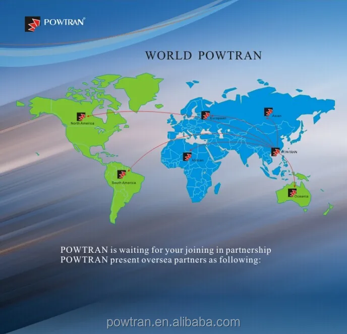 1Powtran world map