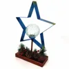 Metal Star Stree Outdoor Party Light Tree Christmas Decoration