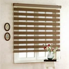 Eco-friendly horizontal pattern blackout zebra roller blind