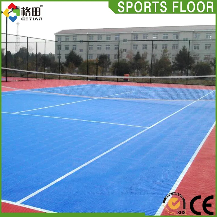 tennis court flooring