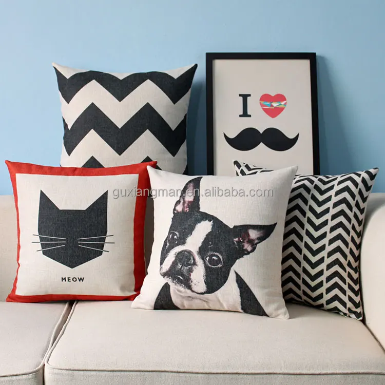Custom Size And Digital Printing Decorative Pillow Cover - Buy Digital Printing Decorative ...