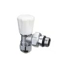 T201 High Quality 90 Degree 2-Way Brass Radiator Valve Angle Valve