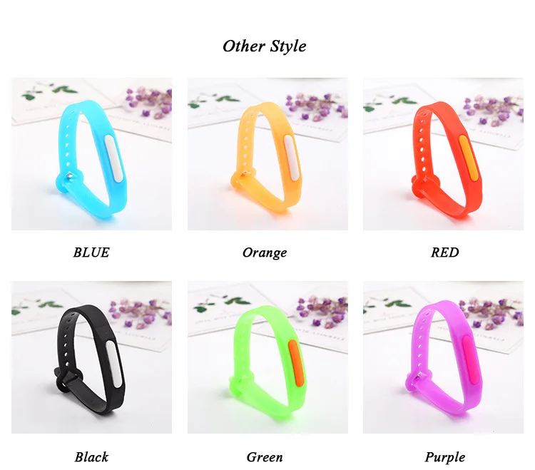 anti mosquito insect repellent silicone bracelet band wristband (6)