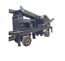 Jaw Crusher Mobile Station/portable Stone Concrete Crushing Plant