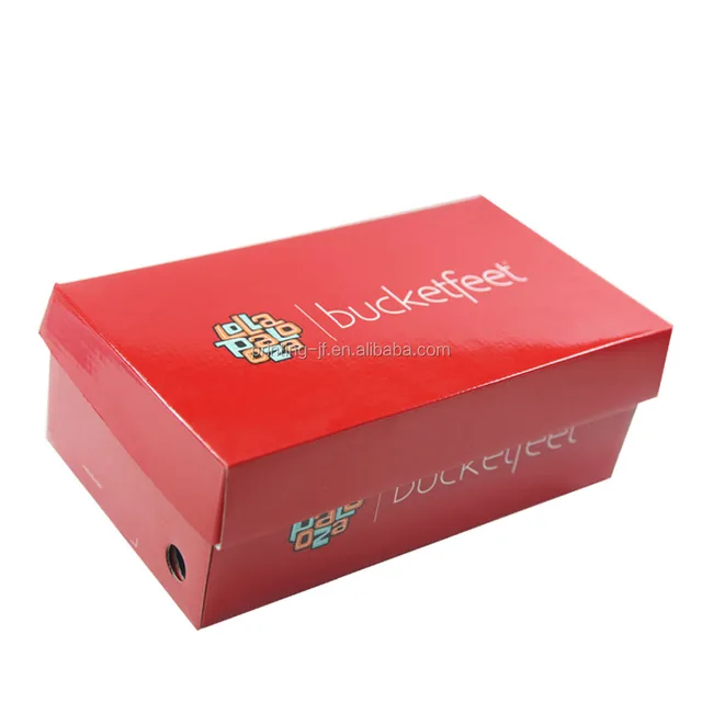 customized corrugated paper box for shoe packaging box