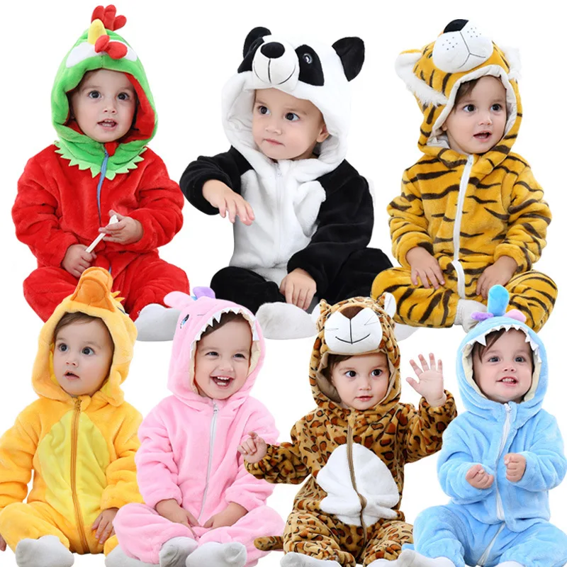 6-12 شهر ملابس أطفال بالجملة حار النمر ملابس الطفل لطيف ملابس الطفل رومبير