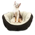 Yangyang Pet Supplies Quality Modern Paw Round Oval Shape Small Pet Beds Dog
