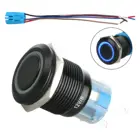 Beneswitch 19mm Waterproof Illuminated metal Push button switch with led